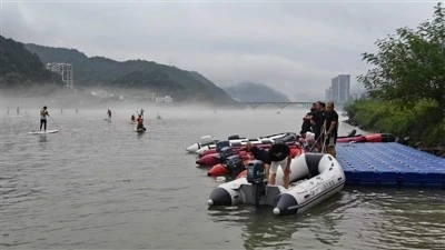 Calon Gloria podržava Andema Paddleboard utrku na rijeci Xin'an